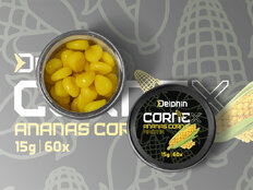 Appât artificiel Delphin CorenX Pop Up / 60psc | Maïs-ananas