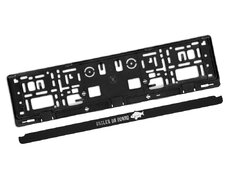 Support de plaque d'imatriculation 3D Delphin ANGLER ON BOARD / 2 pcs