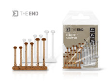 Antenne bloque esche Delphin THE END / 36 pcs | 18,21,25 mm / Ground+Clear