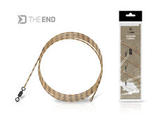 Bas de ligne Delphin TheEND Leadcore + émerillon / 3 pcs | 1m