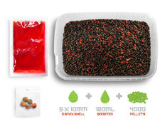 Pellet box Delphin Reaxe READY&GO / Saucisse de Francfort–Piment