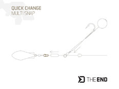 Clip changement rapide Delphin TheEND Multi Snap / 15 pcs 