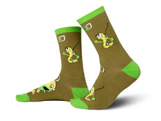 Lot de chaussettes dans une canette Delphin BEEROX WORM | taille 41–46 /2 paires
