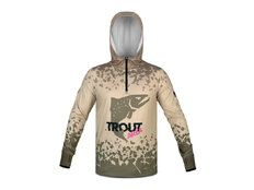 Sweatshirt avec une capuche Delphin UV ARMOR 50+ Trout