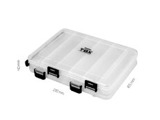 Boîte Delphin TBX Duo 210-12P Clip | 210x165x40mm