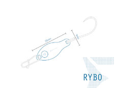 Cuillère ondulante Delphin RYBO