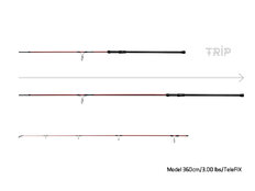 Delphin ETNA E3 TRIP | 360cm/3.00lbs/TeleFIX