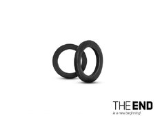 Anneau na Montagee Delphin THE END Round RING / par 30 | 3.1mm