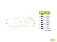 Sabots Delphin OCTO / vert lime