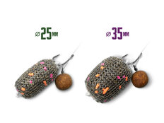 Filet Delphin PVA n´tastic LOT 2en1 / 7m+7m | 25 mm + 35 mm / Solubilité rapide