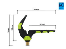Support feeder Delphin SIXTO REAXE Front