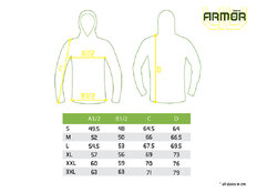 Tričko s kapucňou Delphin UV ARMOR 50+ | Neon L