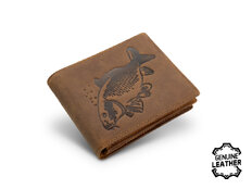 Porte-monnaie en cuir Delphin CARP Classic