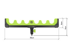 Support feeder Delphin REAXE EvaBACK | 36cm