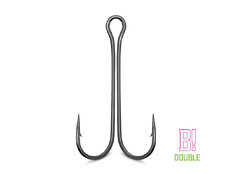Hameҫon double Delphin B! Double / 8pcs