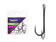 Hameҫon double Delphin B! Double / 8pcs