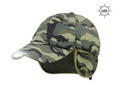 Casquette LED d'hiver Delphin OutLINE Camo | UNI