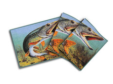Paillason 3D brochet | 60x40cm