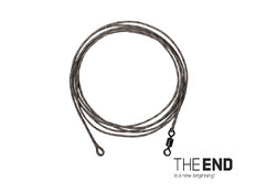 Bas de ligne THE END Leadcore + swivel / par 3 | 1m