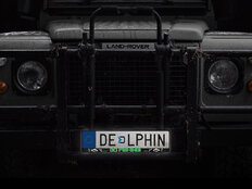 3D support plaque d'immatriculation Delphin GoFishing! / par 2