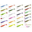 Mix leurres souples Delphin ZANDERA UVs / par5