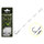 Bas de ligne Feeder Delphin Braided Sting / 10pcs | 8cm/0,20mm/Turner #4
