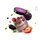 Bouillettes équilibrées Delphin BreaX/SweetBERRY | Mûre-Fraise-Prune/24mm/100g