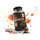 Booster Delphin BreaX/SeaKER | Calmar-saummon/250ml