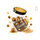 Bouillettes dippées Delphin BreaX/NutCAKE  | Noix tigrée-scopex-maïs/24mm/200ml