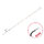 Bas de ligne Delphin FLR Sting / par 6 | 12cm / 0,10mm / BARB #12 / Sting 5mm