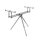 Tripod Delphin TPX3 Silver | pour 3 cannes