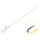 Bas de ligne Delphin Proxi Loop / par 6 | 8cm / 0,10mm / B-LESS #8