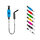 Indicateur visuel Delphin ROTA Chain | blanc