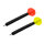 Delphin PointMARKER / par 2 | rouge+fluo jaune
