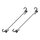 Sangles polyvalents Delphin FIXER / par 2 | 60cm