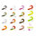 Leurre Delphin TWISTA UVs / par 5 | 10cm/GREENCH