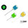 Fluo Lot d'aiguilles et vrille à bouillettes Delphin T-END Grip 3XF