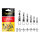 Émerillon à billes interlock snap / par 10 | #14/4kg