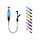 Indicateur de touche Delphin CUBIX Light | transparent