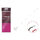 Bas de ligne Delphin FLR D-rig / par 6 | 8cm / 0,22mm / BARB #6 / Sting 7mm