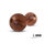 Perles amortisseurs THE END / par 50 | 8mm / G-ROUND