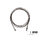 Bas de ligne THE END Leadcore + swivel / par 3 | 1m