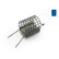 Cage feeder avec un plomb Delphin RiverStix