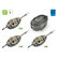 Lot de feeders avec moule Delphin Method QUIX Reaxe 3+1 L