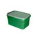 Seau carré avec un couvercle Delphin CLASSA / vert